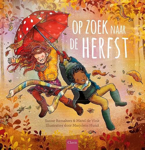 Foto van Op zoek naar de herfst - merel de vink, sanne ramakers - hardcover (9789044845020)