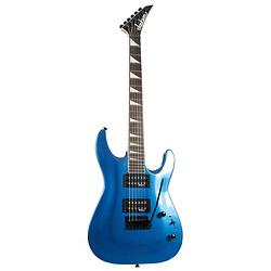 Foto van Jackson js22 dinky metallic blue elektrische gitaar
