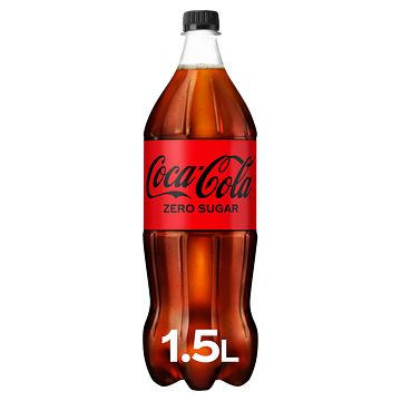 Foto van Cocacola zero sugar 1, 5l bij jumbo