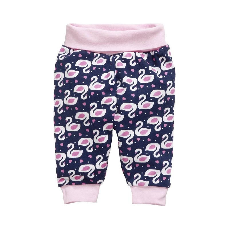 Foto van Schnizler babybroek interlock roze/paars maat 92