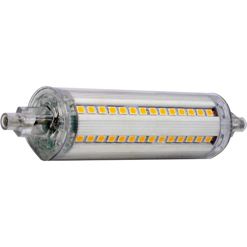 Foto van Megaman mm49022 led-lamp energielabel e (a - g) r7s buis 8 w = 72 w warmwit (ø x l) 25 mm x 118 mm 1 stuk(s)