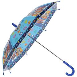 Foto van Paw patrol kinderparaplu - blauw - transparant - 60 cm - paraplu - paraplu'ss