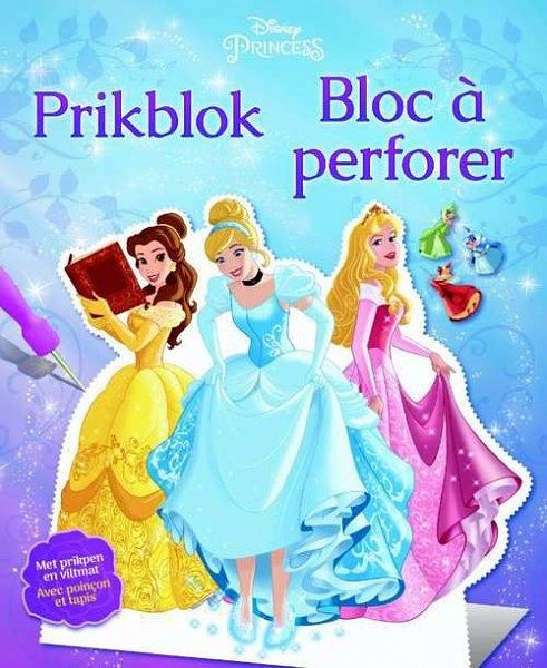 Foto van Disney prikblok princess met prikpen en viltmat 22 cm