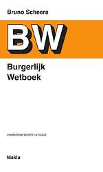 Foto van Burgerlijk wetboek - bruno scheers - paperback (9789046611678)