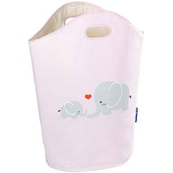 Foto van Wenko wasmand elli junior 24 liter polyester roze