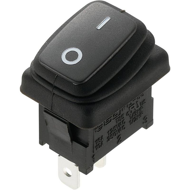 Foto van Tru components 1588062 wipschakelaar tc-r13-66a8-02 250 v/ac 10 a 1x uit/aan ip65 continu 1 stuk(s)