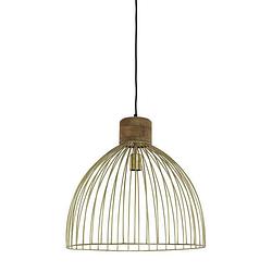 Foto van Light & living - hanglamp giada - 50x50x47 - brons