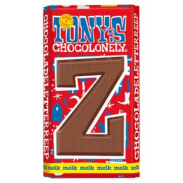 Foto van Tony'ss chocolonely chocoladeletterreep melk z 180g bij jumbo