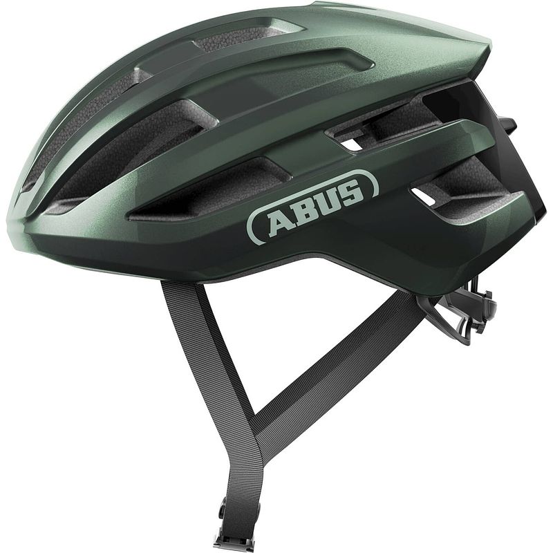 Foto van Abus helm powerdome ace moss green l 57-61cm