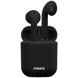 Foto van Streetz tws-0003 in ear headset bluetooth stereo zwart afstandsbediening, headset, oplaadbox