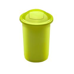 Foto van Plafor quatro prullenbak, afvalbak afvalscheiding, recycling, keuken 50l, groen