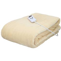 Foto van Alpina elektrische deken - 1 persoons - flanel - met timer - 10 warmtestanden - 130x180 cm
