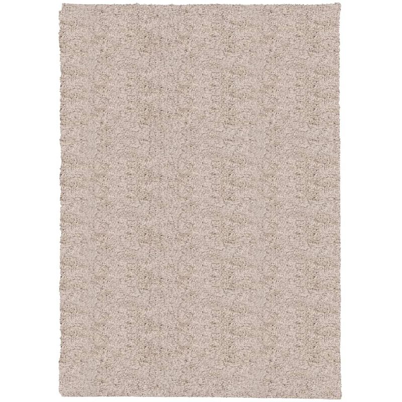 Foto van Vidaxl vloerkleed pamplona shaggy hoogpolig modern 200x280 cm beige