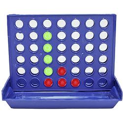 Foto van Bingo vier op een rij - blauw/rood/groen - reisspel - reisspellen