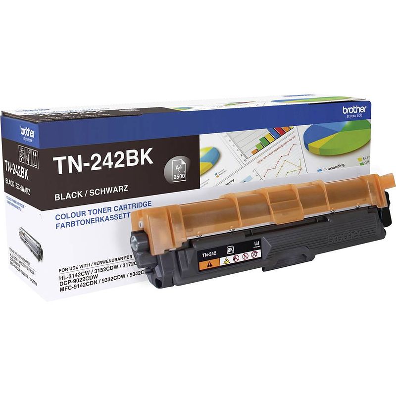 Foto van Brother toner tn-242bk tn242bk origineel zwart 2500 bladzijden