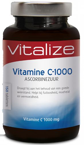Foto van Vitalize vitamine c-1000 ascorbinezuur tabletten