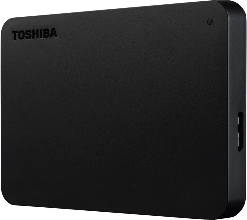 Foto van Toshiba canvio basics exclusive 1tb externe harde schijf zwart