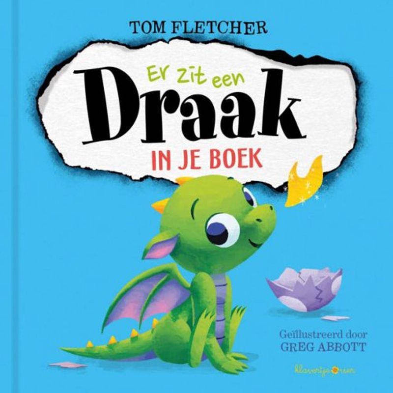 Foto van Er zit een draak in je boek - er zit een draak in