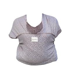 Foto van Babylonia baby carriers - draagdoek baby - model tricot-slen design - grey dot