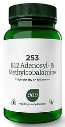 Foto van Aov 253 b12 adenosyl & methylcobalamine tabletten