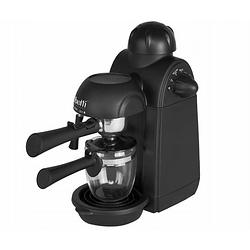 Foto van Botti dedico caffe espressomachine met melkopschuimer 5 bar - koffiemachine - pistonmachine - zwart