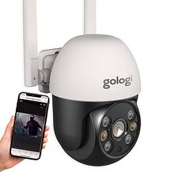 Foto van Gologi outdoor camera - met nachtzicht - beveiligingscamera - ip camera - 4x digitale zoom - 3mp - met wifi/app