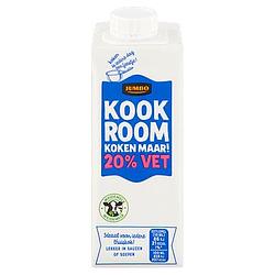 Foto van Jumbo kookroom 20% vet 250ml