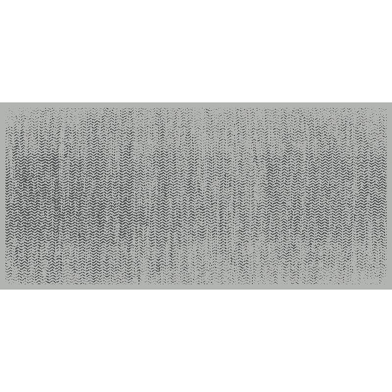 Foto van Md entree - design mat - universal - zigzag grey - 67 x 150 cm