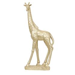 Foto van Light&living ornament 30x17x66 cm giraffe licht goud