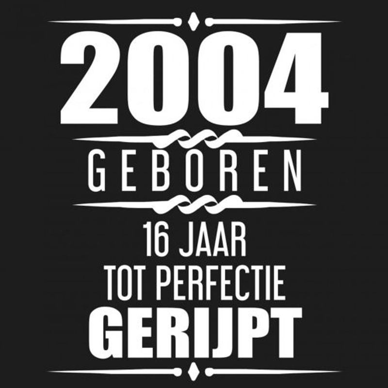 Foto van 2004 geboren 16 jaar tot perfectie gerijpt