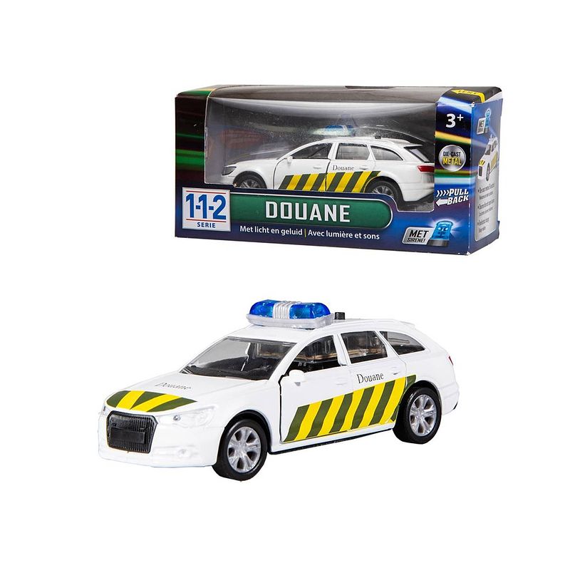 Foto van 112 douane auto 1:43 + licht/geluid