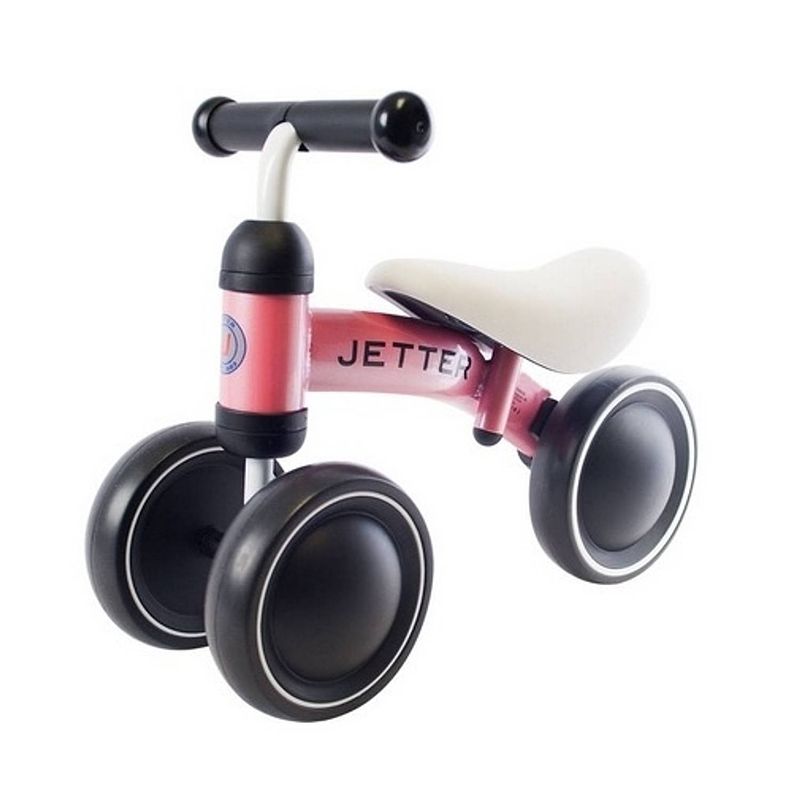 Foto van Jetter loopfiets met 3 wielen loopfiets junior rood