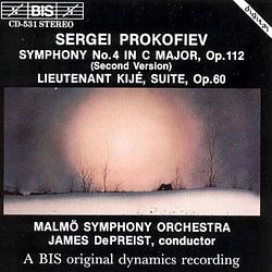 Foto van Prokofiev: symphony no.4/lieutenant kijé suite - cd (7318590005316)