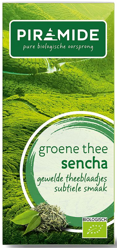 Foto van Piramide thee groene thee sencha