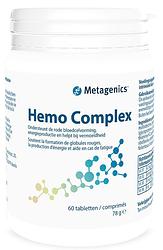 Foto van Metagenics hemo complex tabletten