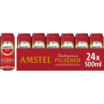 Foto van Amstel pilsener tray 24 x 500ml bij jumbo