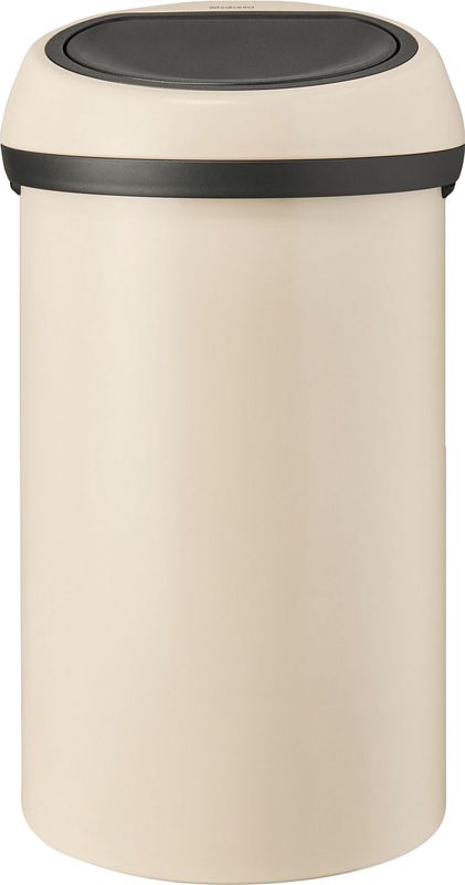 Foto van Brabantia touch bin 60 liter soft beige