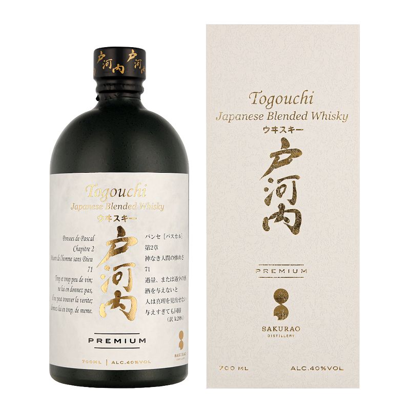 Foto van Togouchi blended premium 70cl whisky + giftbox