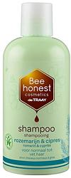 Foto van Bee honest shampoo rozemarijn & cipres