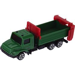 Foto van Free and easy vrachtwagen met trailer 12 cm groen