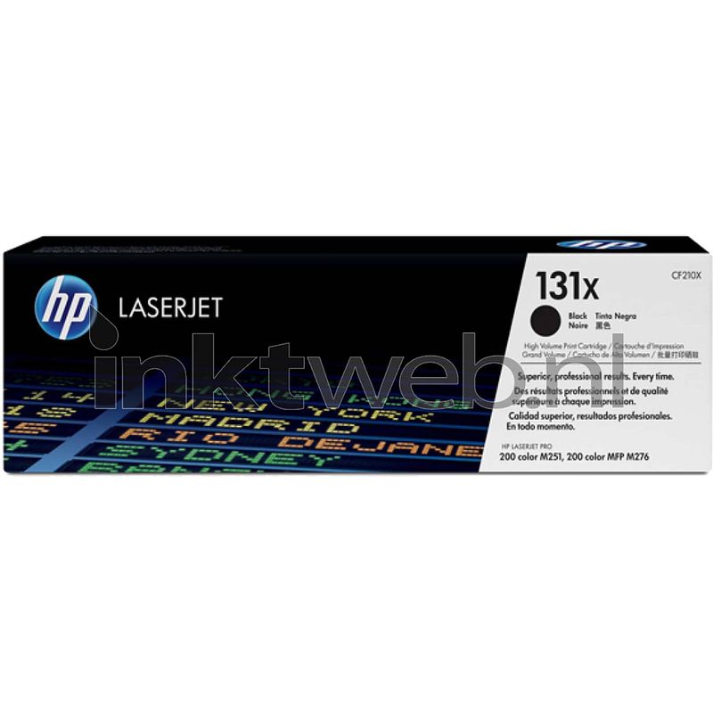 Foto van Hp 131x zwart toner