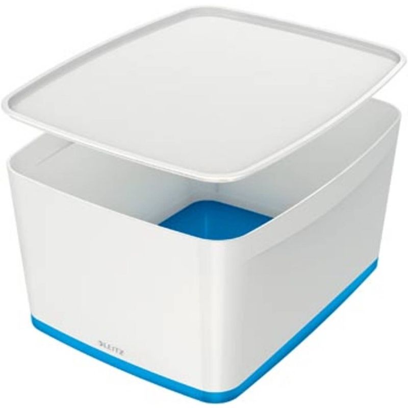 Foto van Leitz mybox opbergdoos met groot deksel, blauw