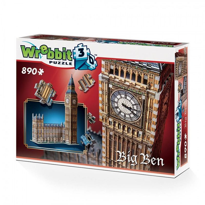 Foto van Wrebbit 3d puzzel big ben - 890 stukjes