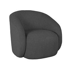 Foto van Label51 fauteuil alby - antraciet - boucle