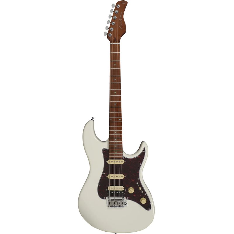 Foto van Sire larry carlton s7 antique white elektrische gitaar