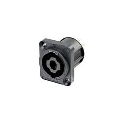 Foto van Neutrik nl4mpxx-uc luidsprekerconnector flensbus, contacten recht aantal polen: 4 zwart 1 stuk(s)