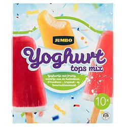 Foto van Jumbo yoghurt tops ijsjes 10 stuks