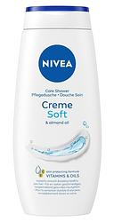 Foto van Nivea pure care shower cream creme soft 250ml bij jumbo
