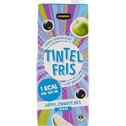 Foto van Jumbo tintelfris appel zwarte bes 1, 5l