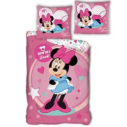 Foto van Disney minnie mouse dekbedovertrek how do i look - eenpersoons - 140 x 200 cm - polyester